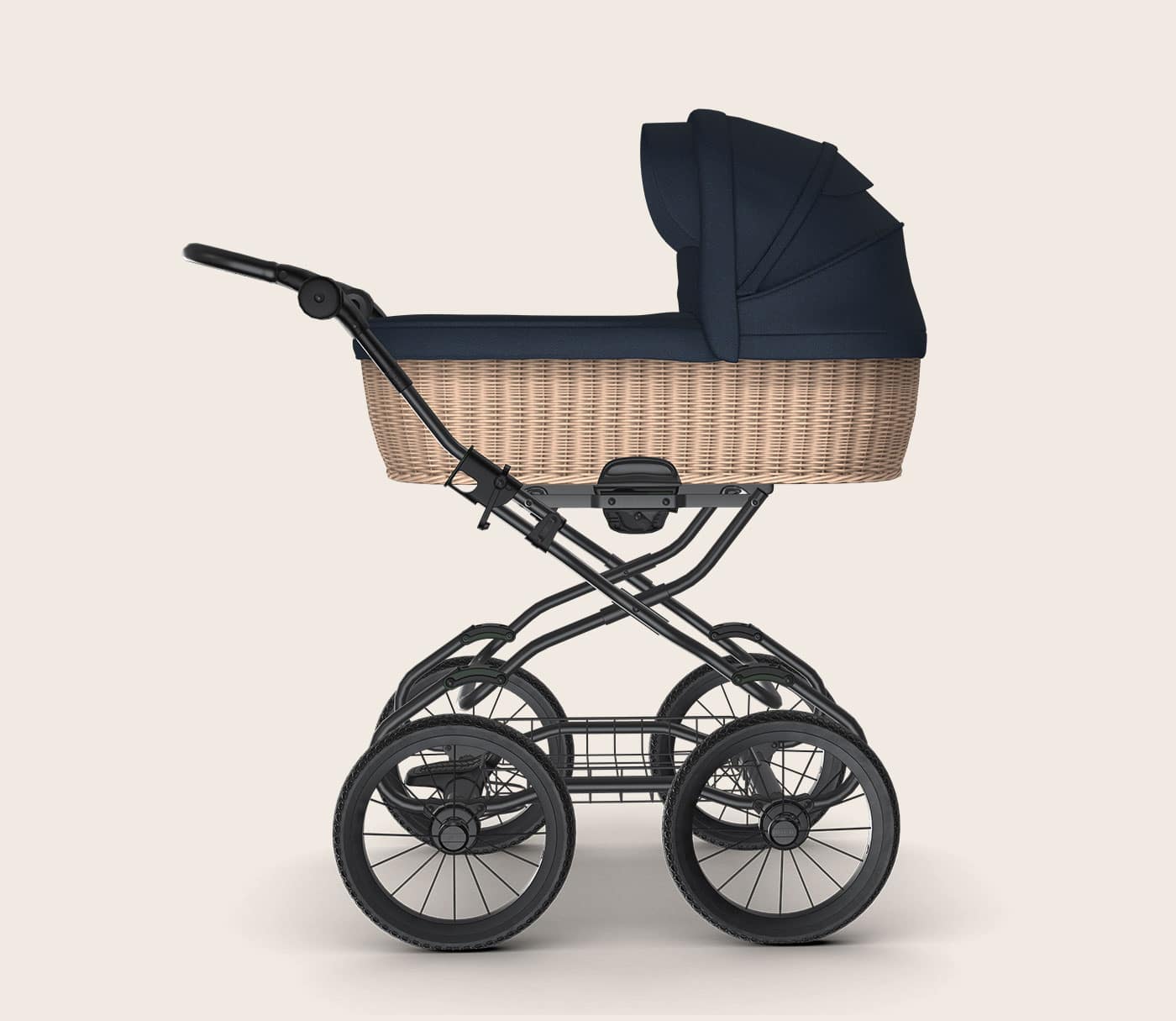Wicker carrycot