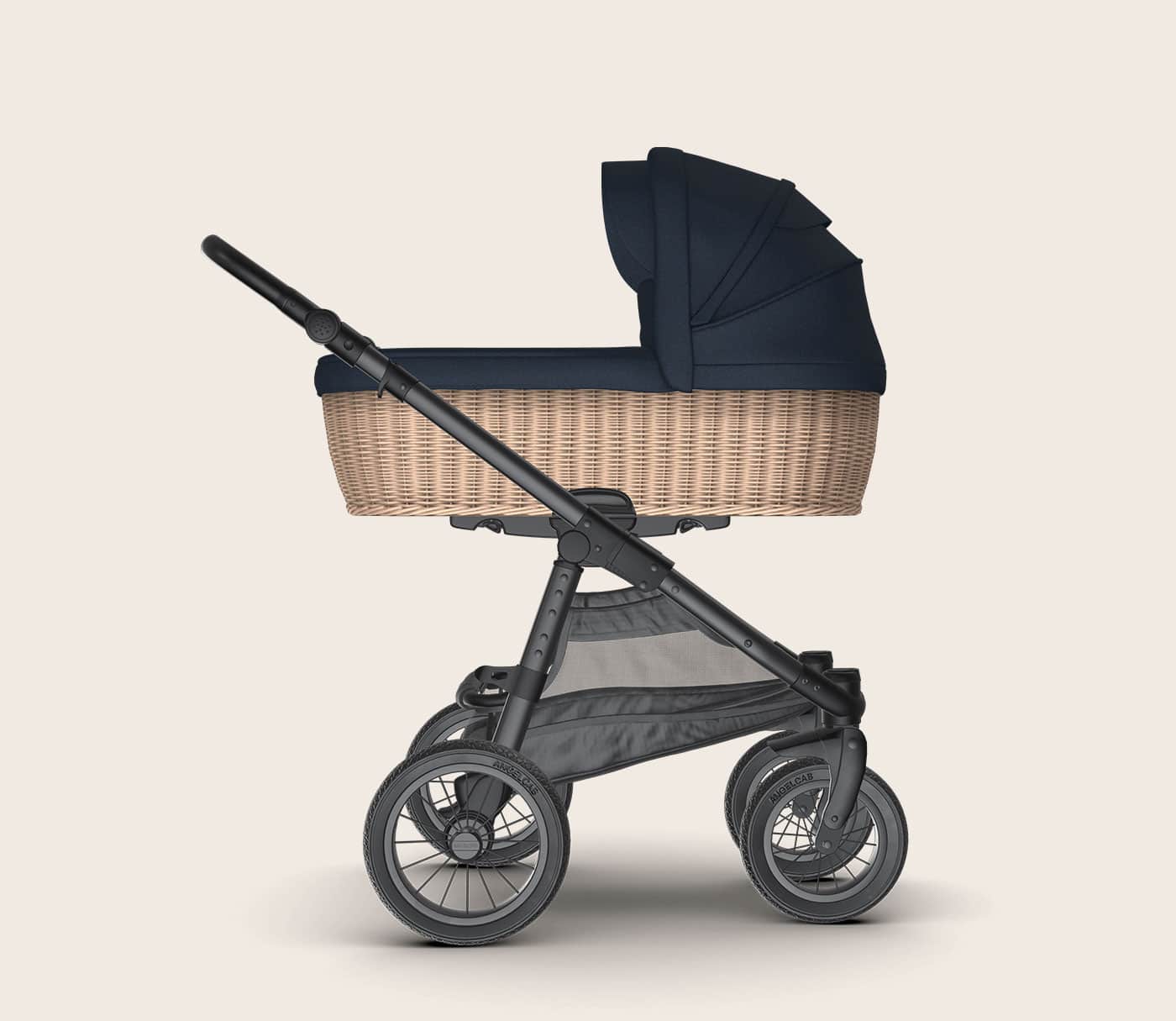Wicker carrycot