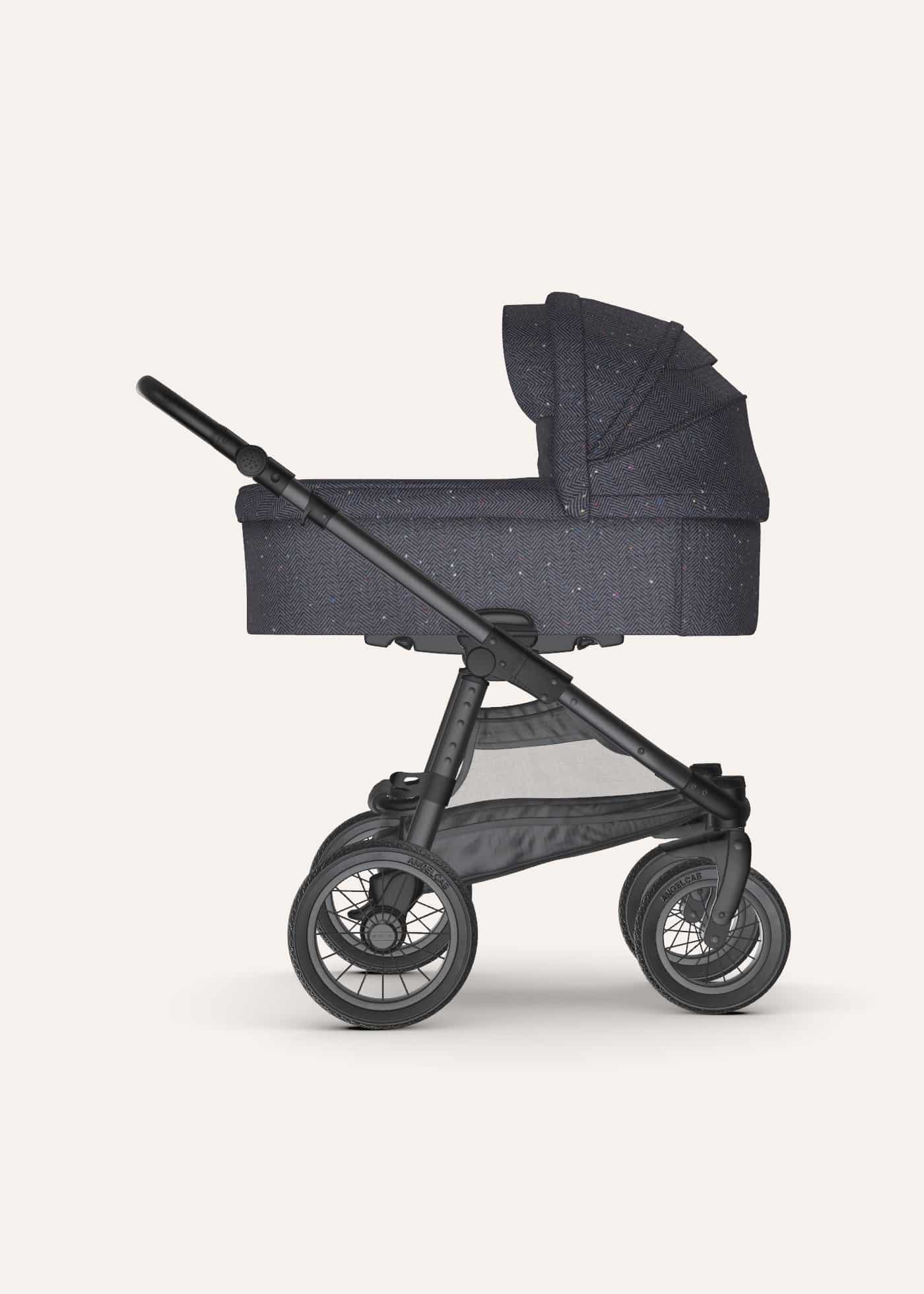 ANGELCAB U-Series Kinderwagen – Gestellansicht